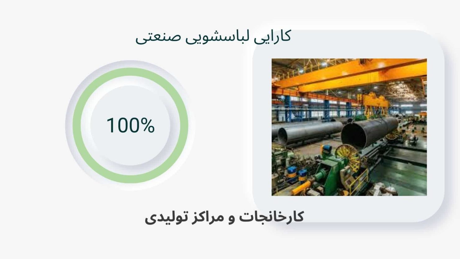 لباسشویی صنعتی مناسب برای کارخانه جات